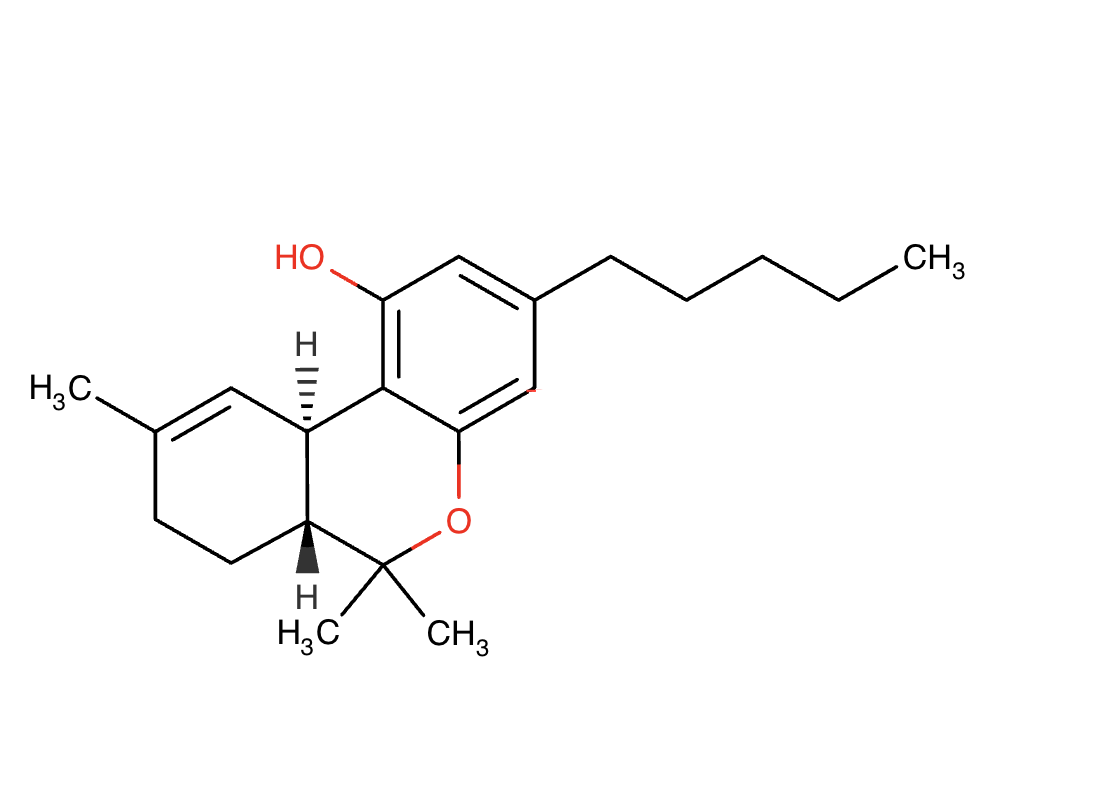 THC Chemical Structure