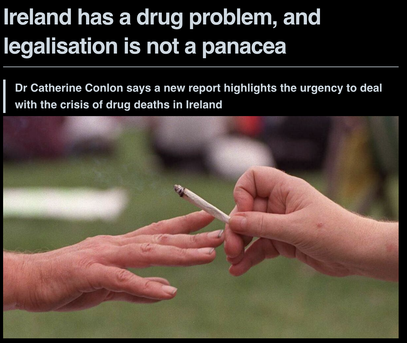 Irish Newspaper Article
